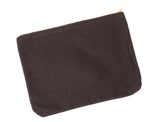 Canvas Zippered Pouch